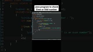 Java Program to check Even or Odd number | Pahadi Coder