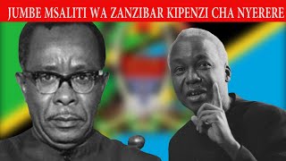 ABDU JUMBE ALIHOJI UHALALI WA MUUNGANO AKAFUKUZWA CCM NA KUVULIWA URAIS ZANZIBAR