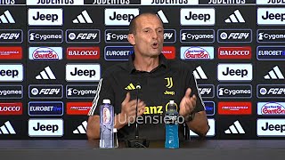 Conferenza stampa ALLEGRI pre Juve-Torino furioso: "Out Chiesa e Vlahovic, dispiace per Pogba..."