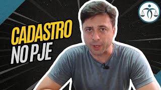 Preciso estar CADASTRADO ao PJE para atuar como PERITO?