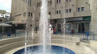 Bethlehem's new Fountain - نافورة ساحة المهد الجديدة