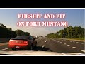 Multi-Agency PURSUIT on Ford Mustang - Arkansas State Police end pursuit with PIT / TVI Maneuver