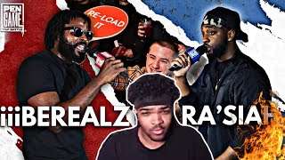 Nasty Flows 😮‍💨🔥iiiBEREALZ VS RA'SIAH | PenGame Rap Battle 2025 Reaction…