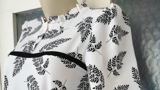 Кукракдан кенгайган куйлак бичиб тикамиз Шьём красивые платья. We sew a dress