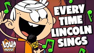 Every Time Lincoln Sings! 🎤 w/ Clyde! | Compilation | The Loud House