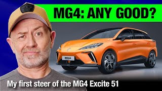 MG4 Excite 51 EV: My first drive (in Australia) | Auto Expert John Cadogan