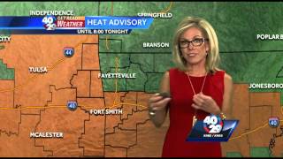 Laura's Weather Webcast August 10th