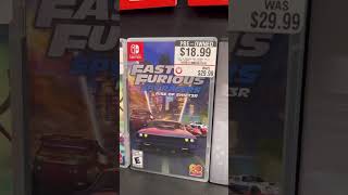 What is the cheapest Switch game at GameStop?