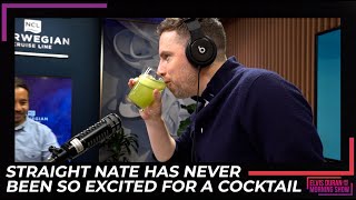 Straight Nate Has Never Been So Excited For A Cocktail | Elvis Duran Exclusive