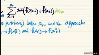 Parametric Curves Part VI Surface Area Of Revolution