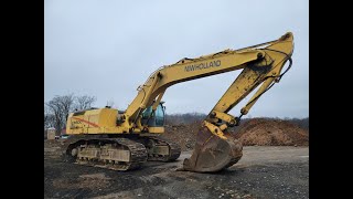 NEW HOLLAND E600 EXCAVATOR - 140,000 Pounds Still Working Strong.