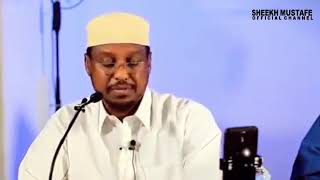 Daawo:shiiq mustafa Oo ka hadlaya Xasidka Oo laga cafimaado