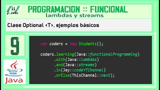 Programación FUNCIONAL en JAVA | Clase OPTIONAL | EVITAR NULL con OPTIONAL