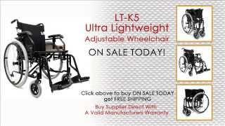 LT K5 Karman Ultra Lightweight Wheelchair