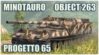 Minotauro, Object 263 \u0026 Progetto 65 • WoT Blitz Gameplay