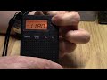 prunus j 125 pocket radio review and bandscan