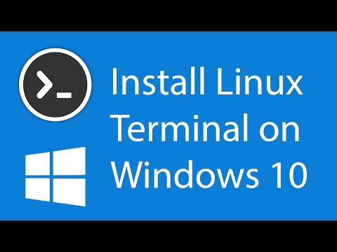 How to install the Linux Terminal on Windows 10 How to install the Linux Terminal on Windows 10