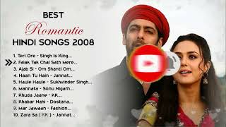 💕 2008 LOVE ❤️ TOP HEART TOUCHING ROMANTIC JUKEBOX | BEST BOLLYWOOD HINDI SONGS || HITS COLLECTION