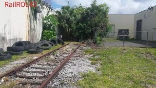 Abandoned Railroad CSX Industrial Spur Miami Gardens, FL.