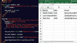 Building a CSV File Generator in Pure Ruby