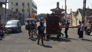 嘉義代天巡府 福安館百年心香路徒步往南鯤鯓蒞臨布袋新厝卿雲廟參香