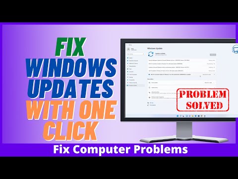 Fix Windows Updates With One Click