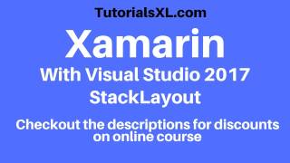 Xamarin Forms - StackLayout