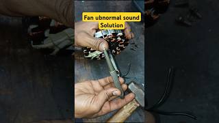 Ceiling fan core shaft punching // Center punch drift punch #centerpunch #driftpunch #fanshaft