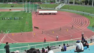 H29　千葉県高校総体　男子400m　予選5組