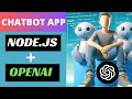 Node.js Chatbot Tutorial: Integrating OpenAI for Intelligent Conversations #openai #nodejs #chatgpt