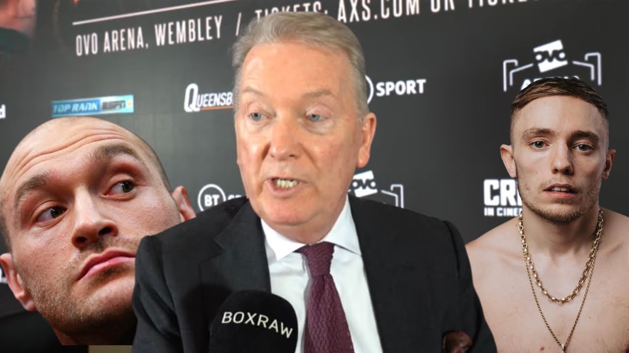 “I DON’T HAVE A PROBLEM, ASK ME A QUESTION” FRANK WARREN ON FURY USYK ...