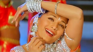 Sajan Sajan Teri Dulhan | 4K HD Video Song (Aarzoo 1999) Alka Yagnik, Madhuri Dixit, 90s Hit Song