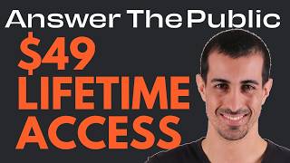 AnswerThePublic SEO Tool Lifetime Access for Just $49– 100% Legal Method (Deal Explained)