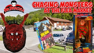 CHASING MONSTERS AT THE FLEA MARKET !