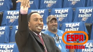 Stephen A.'s Archives: Watch Stephen A. practice his jumpshot in a full suit and tie 👔🏀😆