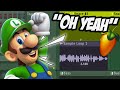 I Made a Beat Using ONLY Luigi Sounds and It's GREEN FIRE!