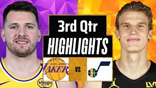 Los Angeles Lakers vs. Utah Jazz Full Highlights 3rd Qtr | Feb 12 | 2025 NBA Highlights