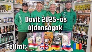 DOVIT 2025-ös ÚJDONSÁGOK