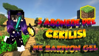 5 ABONEDE PRE ÇEKİLİŞİ SİZLERLE #CRAFTRİSE OYNUYORUM