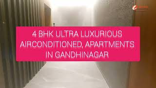 ID 102. 4BHK + Servent Room #luxurious #apartments in #gandhinagar #home #affordable  #ahmedabad