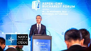 NATO Secretary General opening speech at the Bucharest Forum, 29 NOV 2022