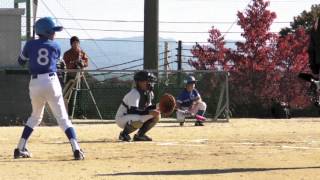 前半（1〜４回表） 第29回南京都連盟決勝大会  準決勝城陽ビクトリーズ