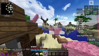 QPlay skywars 1v1 , hypixel bedwars, vyhral jsem random drop UHCrun