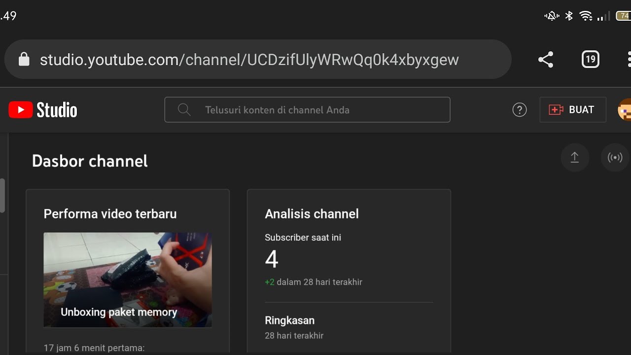 Cara Membuka Youtube Studio Youtube