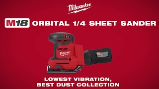 Milwaukee® M18™ Orbital 1/4 Sheet Sander