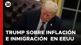 TRUMP quiere revertir la INFLACIÓN y la INMIGRACIÓN ILEGAL en ESTADOS UNIDOS