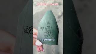 来自一位海员大哥的定制，大日如来是属羊属猴的守护神，你们是属什么的？#首飾#翡翠#吊墜#手鐲#玉鐲#珠寶#玉石#珠宝#掛件#天然翡翠#冰种翡翠