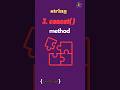 3. concat method in javascript | String methods in javascript | #javascript tutorial in 1 minutes