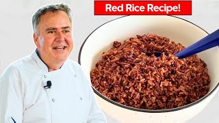 How to Make Easy Coconut Red Rice (Easy \u0026 Delicious)! 🥥🍚  - Chef Simon Gault👨‍🍳