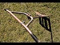 Awesome INNOVATIVE IDEA / DIY Garden Tool made from an old Bike